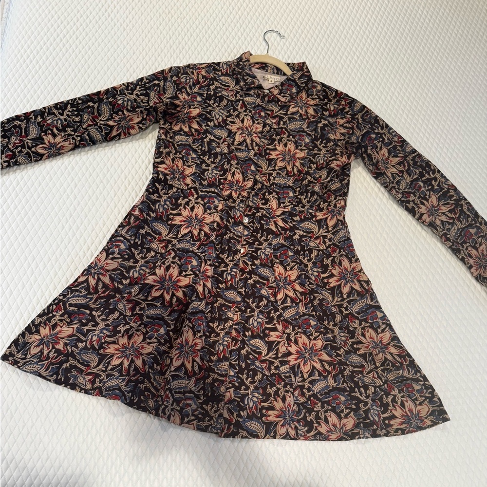 Livro Floral Button-Up Shirt